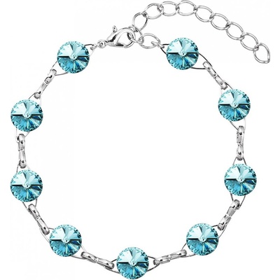 JSB Rivoli se Swarovski Elements Light Turquoise 6945