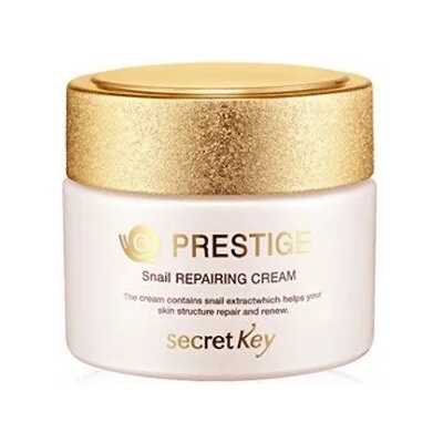 Secret Key Prestige Snail Repairing Cream, крем за лице с филтрат от охлювен секрет (8809305990984)