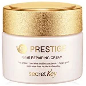 Secret Key Prestige Snail Repairing Cream, крем за лице с филтрат от охлювен секрет (8809305990984)