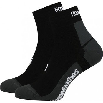 Horsefeathers Cyklistické ponožky Cadence Socks Black
