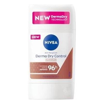 Beiersdorf Nivea deo stick Derma Dry control 96h antiperspirant 50 ml – Hledejceny.cz