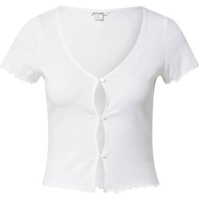 Monki Тениска бяло, размер S