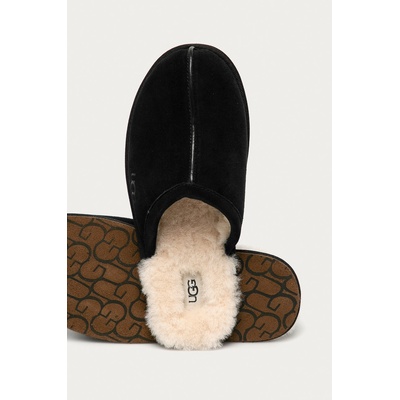 UGG - Велурени чехли Scuff (1101111.BLK)