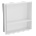 Mexen X-Wall-NR вътрешен рафт без фланец с полица 30 x 30 см, бял - 1921303010S (1921303010S)