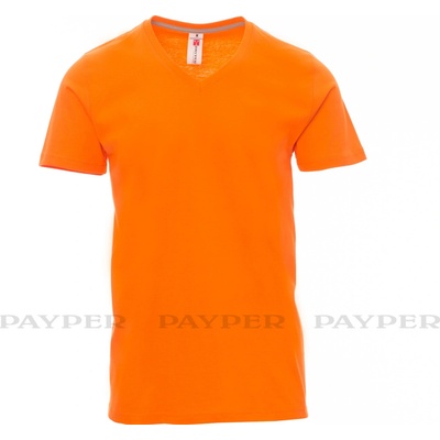 Payper tričko V-Neck oranžové