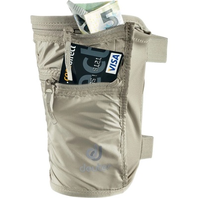 Deuter peňaženka Security Legholster sand 4046051068244