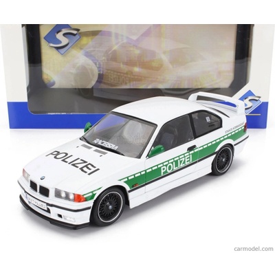 Solido BMW 3-series M3 e36 Coupe Polizei 1991 Bílá Zelená 1:18