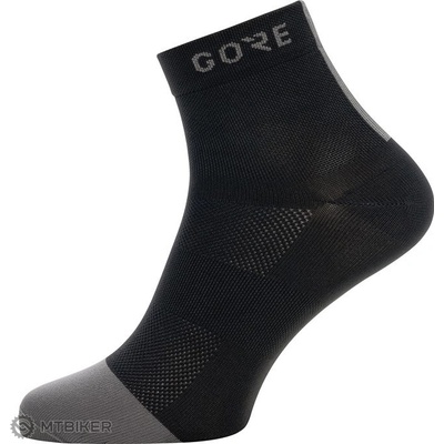 Gore M Light Mid ponožky black/graphite grey
