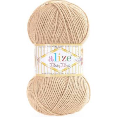 Alize Příze Baby best 310 -béžová