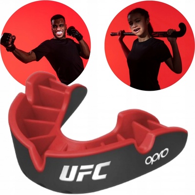 Opro Silver UFC SR červená – Zboží Dáma