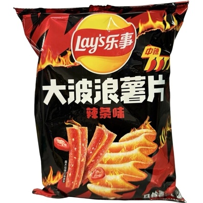Lay's Big Wave Spicy Strip CHN 70 g
