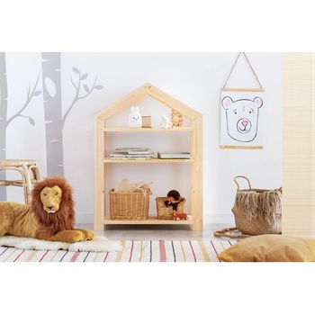 Adeko Детска етажерка от борова дървесина Stela, 40 x 60 cm - Adeko (RG-4060)