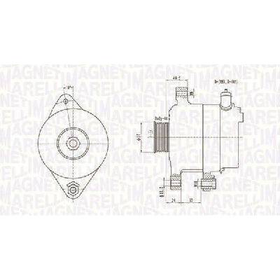 Generátor MAGNETI MARELLI 063731949010