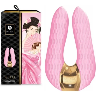 Интимен масажор за клиторна стимулация - Aiko Pink (SHUNGA0218)