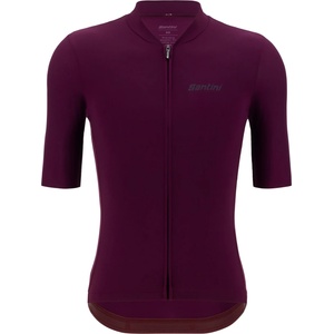 Santini Фланелка с къс ръкав за колоездене Santini Sensation S/S Jersey Cycling jersey - Bordeaux (056-3455-0514)