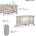KinderKraft Бебешка кошара с аксесоари KinderKraft Joy 2 full, Beige