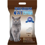 Premium Cat Премиум котешка тоалетна с бентонит - Кафе за котки 5l