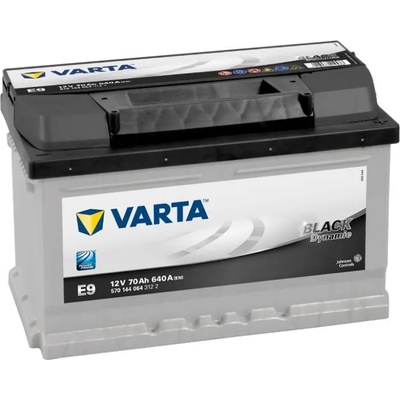 VARTA E13 Black Dynamic 70Ah EN 640A right+ (570 409 064)