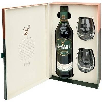 Glenfiddich 12y 40% 0,7 l (set)