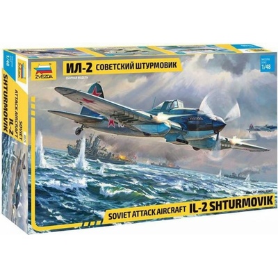 Zvezda Model Kit letadlo 4825 IL-2 Stormovik 1:48