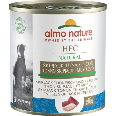 Almo Nature Adult HFC Tuniak a treska Skip Jack 6 x 280 g