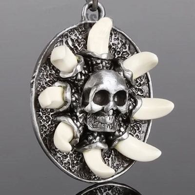 FALON колие ЧЕРЕП - psy003