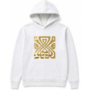 Biba Дамски суичър Biba Womens Logo Over the Head Cotton Hoodie - Cream