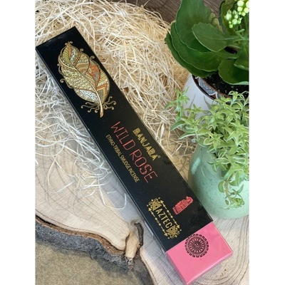 Prírodné vonné tyčinky BANJARA Wild Rose