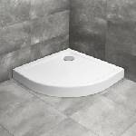 Radaway Doros A Компактно полукръгло душ корито 80x80 см бял акрил (SDRA8080-05)