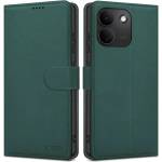 Tech-Protect портфейлен калъф за xiaomi redmi note 17 pro max 5g, зелен
