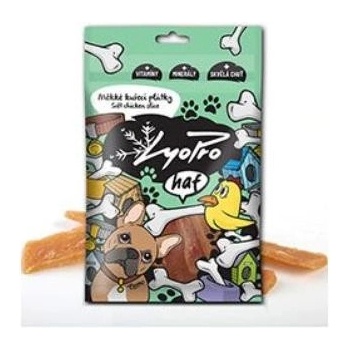 Lyopro DOG poch sušené Měkké kuřecí plátky 70 g