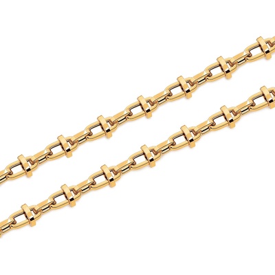 iZlato Forever Řetízek s oválnými očky s hranatým profilem IZ30922