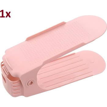 HARAHU 1x Органайзер за обувки - Розов KP18457 (18457)