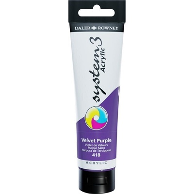 Daler-Rowney System3 АКРИЛНА боя Velvet Purple 150 ml 1 бр (129150418)