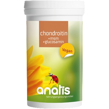 anatis Naturprodukte Chondroitin + MSM + Glucosamin - 180 капсули