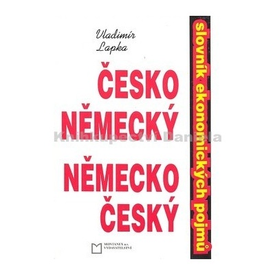 Č-N, N-Č slovník ekonomických