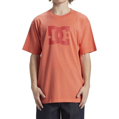 DC Star Pigment Dye tričko oranžové