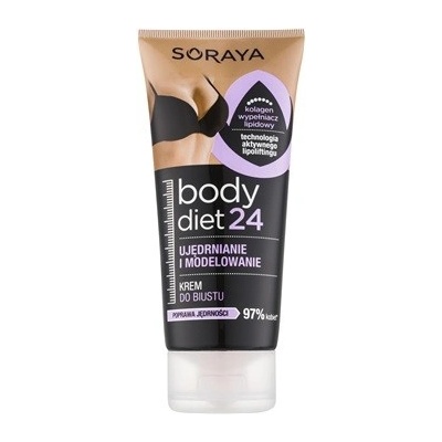 Soraya Body Diet 24 modelační krém pro zpevnění dekoltu 150 ml