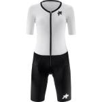 ASSOS Дамски скин за колоездене ASSOS Women's Dyora RSV Triator Speedsuit S11 Cycling skinsuit - White Series (102-5270-0112)
