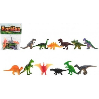Teddies Zvířátka dinosauři mini 6-7 cm 12 ks