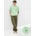 Gap pique oversize zelené