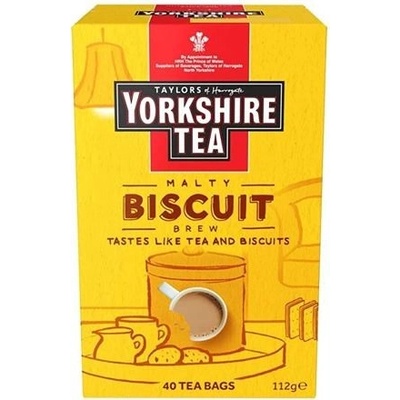 Yorkshire Tea Malty Biscuit Brew Black Tea 40 ks 112 g
