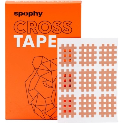 Spophy Cross Tape Typ A 2,1 x 2,7 cm 180 ks – Sleviste.cz