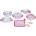 Bigjigs Toys Кухненски съдове Spotted Kitchenware Set (BJ631)
