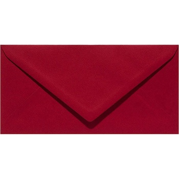 Плик цветен риб DL 110x220mm Лепило 50 бр. Бордо (DL 110)
