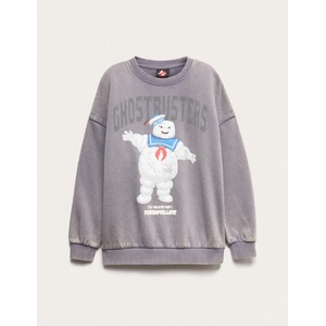 Marks & Spencer Суитшърт с Ghostbuster принт (6-16 години) Marks & Spencer сива Marks & Spencer | Siv | Момчешки | 8-9 години