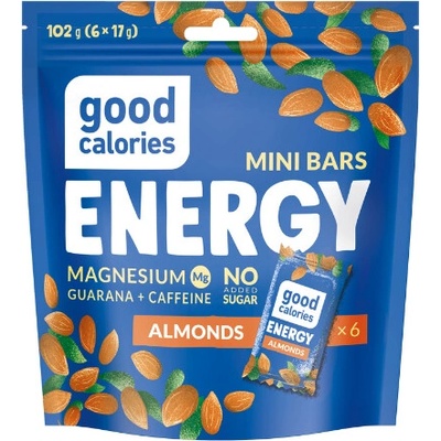 Good calories mini kocky energy 6 x 17 g