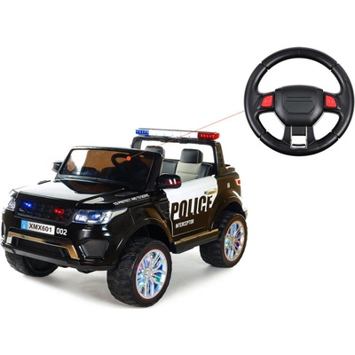andos Náhradní volant pro dětské elektrické autíčko Rover Policie 4x4 XMX601