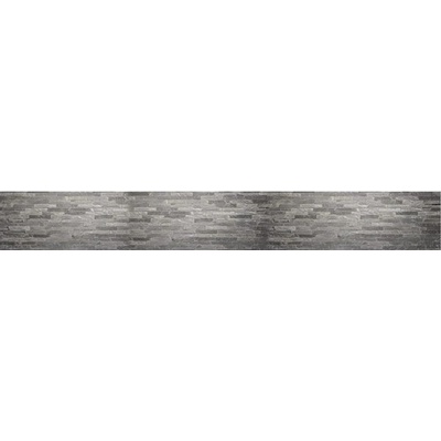 mySPOTTI Samolepící PVC tapeta do kuchyně splash Černé cihličky, rozměry 60x450 cm