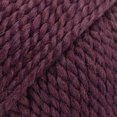 Priadza Drops Andes 9029 / tmavé hrozno / uni color